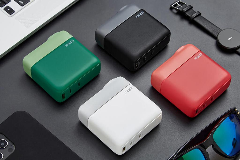 三口快充，出行無(wú)憂 IDMIX大麥140W氮化鎵充電器，商務(wù)差旅的智慧之選